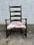 Wood 19th Century Early American Shaker Style Mushroom Cap Rocker Chair For Sale - Image 7 of 11