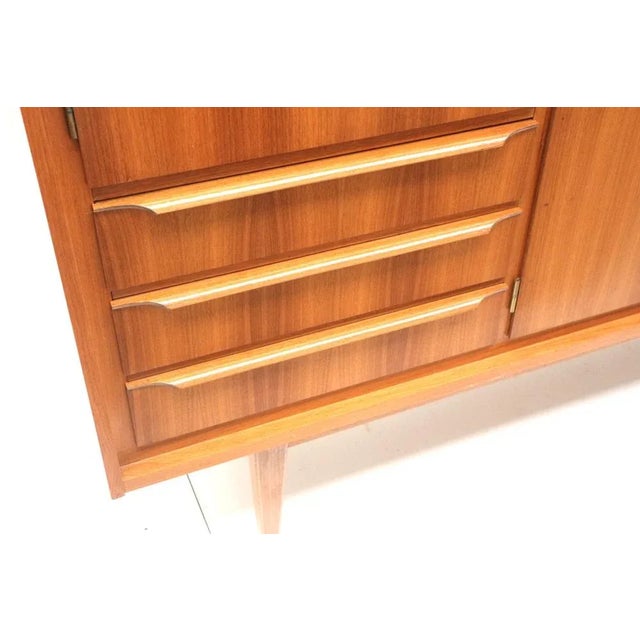 Wood Large Vintage Highboard, 1960s For Sale - Image 7 of 12