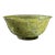 Antique Chinese Carved Spinach Jade Bowl For Sale