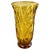 20th Century Art Deco Glass Vase in Amber Colored, Austria, 1920s For Sale