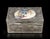 Chinese Antique Pewter Box W Finely Painted Porcelain 1920s Republic Era For Sale - Image 12 of 13
