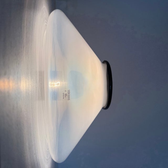 Mid-Century Murano Glass Flush Mount from Leucos, Italy, 1980s For Sale - Image 4 of 18