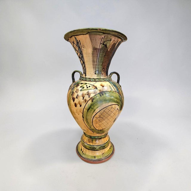 Large Ceramic Vase from Niek Hoogland, 1994 For Sale - Image 4 of 8