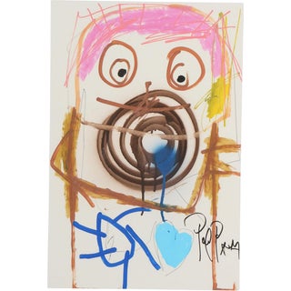 Poul Pava, Figurative Composition, 2025, Mixed Media For Sale