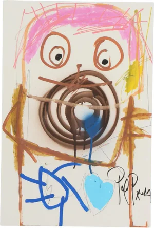 Poul Pava, Figurative Composition, 2025, Mixed Media