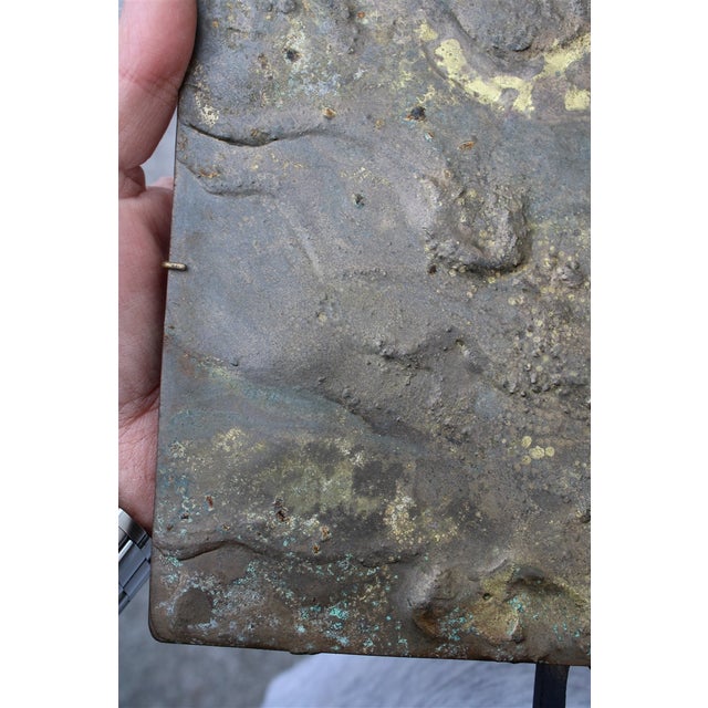 Brutalist Harry Bertoia, Brutalist Sculpture, 1960, Bronze For Sale - Image 3 of 13