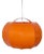 Mid-Century Modern Orange Pendant Lamp from Ilka Plast, Germany, 1970s For Sale