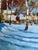 Oil Painting Sunny Winter Day Yuriy Suprunchuk For Sale - Image 11 of 12