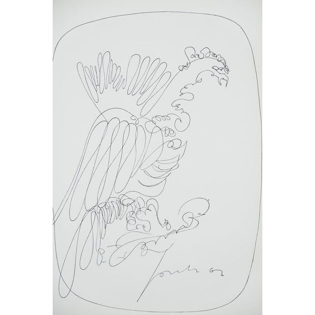 Lucio Fontana (1899-1968) The Heron, 1964 Lithograph, signed in the plate Limited edition of 170 copies by Edizioni del...