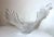 1990s Huge Modern French Art Vannes Le Chatel Crystal Swirl Splash Centerpiece Bowl For Sale - Image 5 of 12