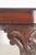 Mid 20th Century Chippendale Carved Wooden Sofa Accent Table For Sale - Image 14 of 16