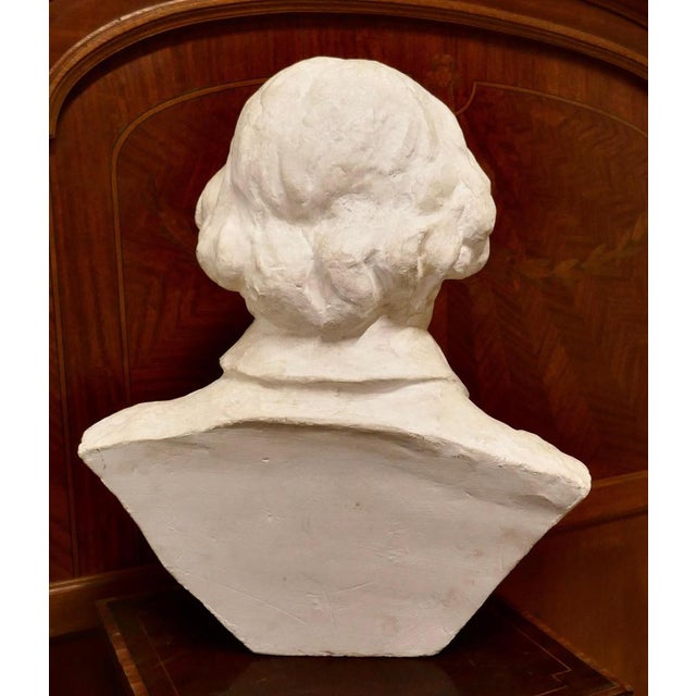 Large Bust of William Shakespeare, 1950 For Sale - Image 6 of 8