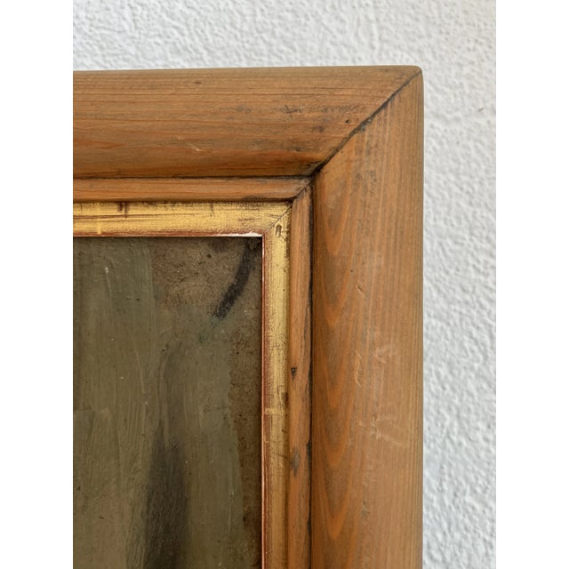 Albert Chavaz, Officer in Costume, Oil on Cardboard, Framed For Sale - Image 8 of 11