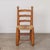 French 1950s French Wood and Woven Chairs Attributed to Charles Dudouyt, Set of 4 For Sale - Image 3 of 11