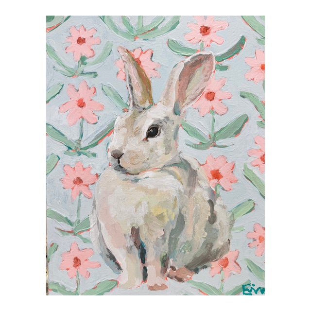 "Bunny Iii" Painting by Erin Tapp For Sale