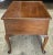 Henredon Queen Anne Style Mahogany Side Table For Sale - Image 9 of 12