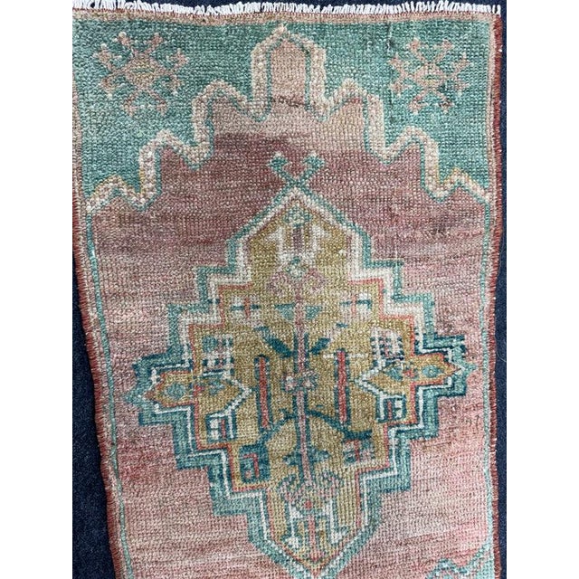 Turkish Yastik Rug 1'6" x 2'10" For Sale - Image 4 of 5