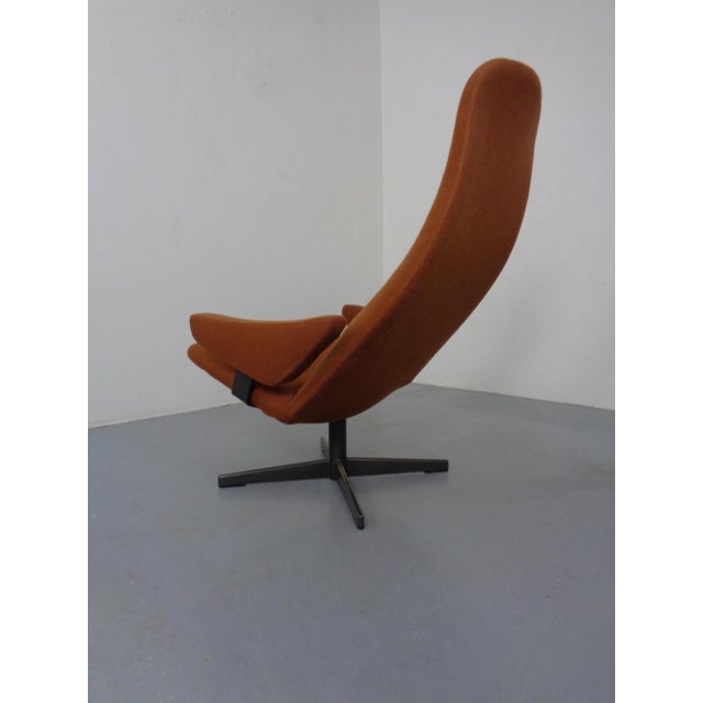 Metal Contourett Roto Swivel Chair by Alf Svensson for Dux, Sweden, 1960s For Sale - Image 7 of 14