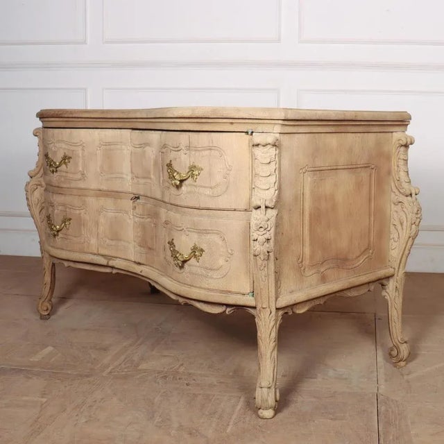 French Bleached Oak Sideboard For Sale - Image 6 of 10
