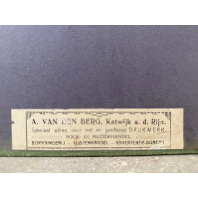 Ivory Antique Early 1900’s German Teaching Poster, ‘Menzel’s Thermometer’- Industrial, Shabby Chic, Boho, Cabinet of Curiosities Vibe For Sale - Image 8 of 12