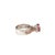 Early 21st Century Platinum & Rose Gold Synthetic Color Change & Natural Diamonds Statement Ring, Size 6.75 For Sale - Image 5 of 6