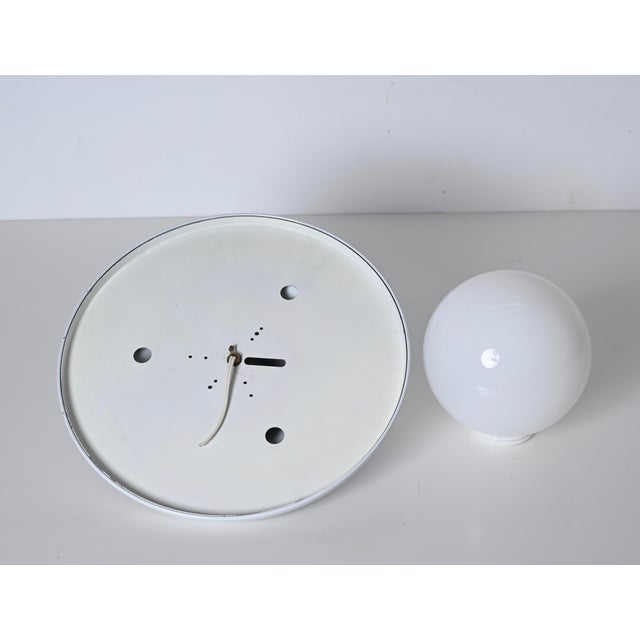 Italian White Light Ball attributed to Flos for Castiglioni, 1965 For Sale - Image 13 of 17