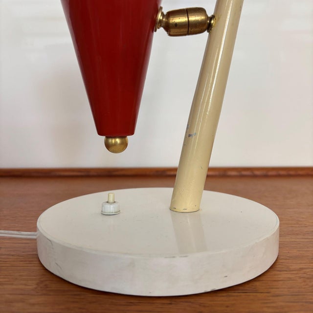 Vintage Italian Desk Lamp, 1950s For Sale - Image 11 of 14
