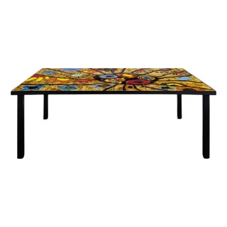Vintage Ceramic Coffee Table, 1960s For Sale