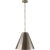 Goodman Small Hanging Light in Antique Nickel with Antique Nickel Shade Designer: Thomas O'Brien Min. Custom Height: 18.5"...