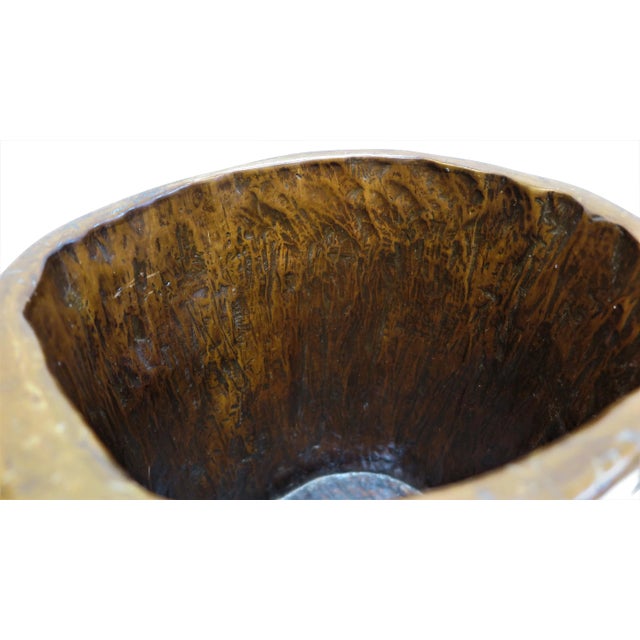 Brown Early 20th Century Hallowed Tree Bucket Vat For Sale - Image 8 of 10