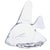 Figurative Pristine Large Steuben Crystal Angelfish Sculpture 10.5" Signed Rare Masterpiece For Sale - Image 3 of 9