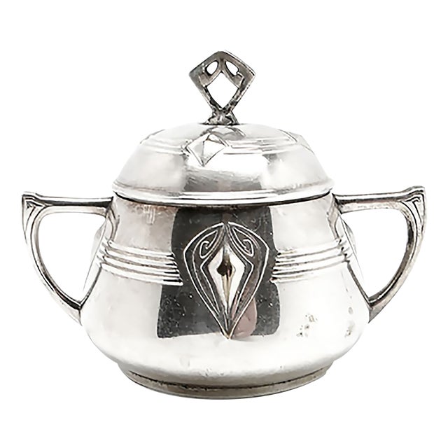 Sugar Bowl from WMF, Germany, Early 20th Century For Sale