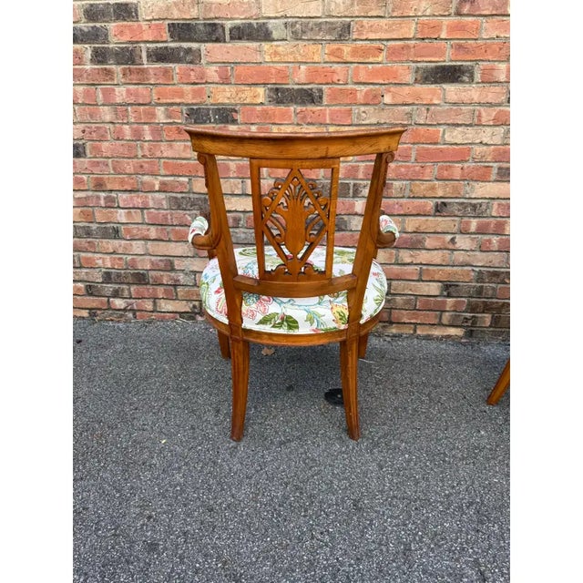 Newly Upholstered French Directoire Chairs For Sale - Image 10 of 14