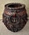 Antique Japanese Woven Bamboo and Rattan Ikebana Flower Basket With Double Handles For Sale - Image 4 of 10