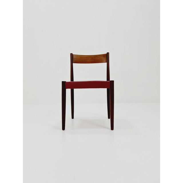 Brown Danish Modern Teak Chair by Frem Rojle, 1960s For Sale - Image 8 of 10