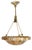 Swedish Grace Sculptural Alabaster Pendant Lamp, 1920s For Sale