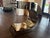 Metal Italian Mid Century Modern Console Table . For Sale - Image 7 of 9