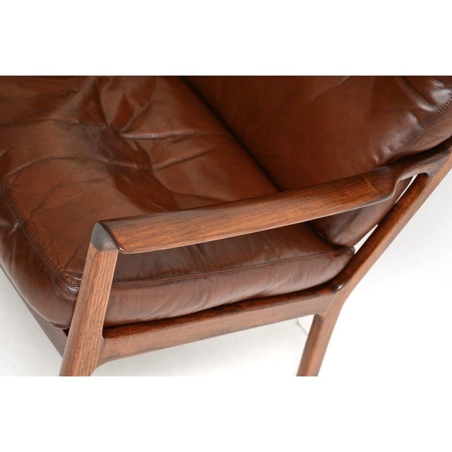 Vintage Scandinavian Leather Armchairs from Frederik Kayser, 1960s, Set of 2 For Sale - Image 11 of 14