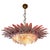 Mid-20th Century Pink Murano Chandelier, 1970s, Set of 2 For Sale - Image 3 of 18