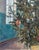 1970s Soviet Era Christmas Tree Oil Painting, Ukrainian Artist, 1970s 46-36 For Sale - Image 5 of 6