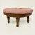 Mid-Century Boho Chic Folk Art Traditional Needlepoint Oval Footstool. For Sale - Image 10 of 14