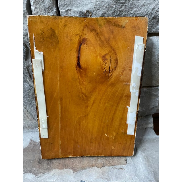 Antique Hand Painted Virgin Mary, Our Lady of the Sign, Mary With Christ Child, Panagia Faneromeni of Yaroslavl, Madonna of the Sign, Religious Art For Sale - Image 10 of 18