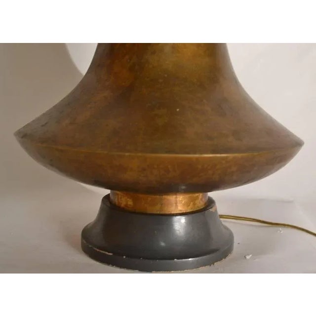 Wood Damon Gaffard for Hansen Lighting Company Table Lamp For Sale - Image 7 of 11