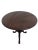 1990s Vintage Ethan Allen Round Tea Table Spinning Pedestal Mahogany Entry Stand For Sale In Palm Springs - Image 6 of 10