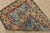 Kazak Rug 2’10” X 4′ Blue Wool Tribal Hand-Knotted Oriental Carpet For Sale - Image 9 of 10