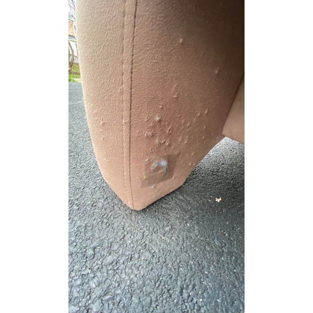 Postmodern Sculptural Art Deco Revival Futon Sofa For Sale - Image 10 of 13