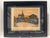 Color woodcut by Russian artist and engraver Ivan Nikolaevich Pavlov (1872–1951), titled Church of the Nativity in...