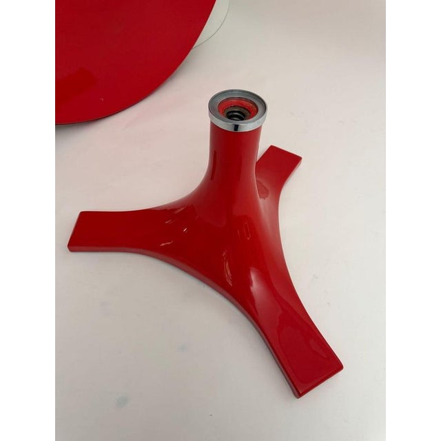 Red 4997 Dining Table by Gardella & Castelli for Kartell, Italy, 1970 For Sale - Image 18 of 18