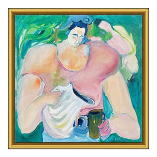 1980s The Strong Waitress, Jerome Tupa For Sale