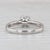 0.48ct Round Diamond Solitaire Engagement Ring Platinum Size 7.5 For Sale - Image 4 of 8